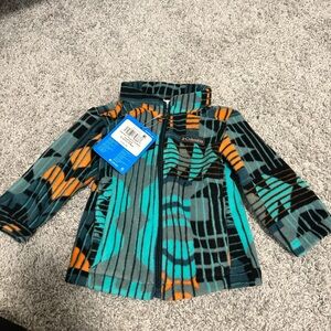 NWT Columbia Baby Multicolor Fleece Jacket